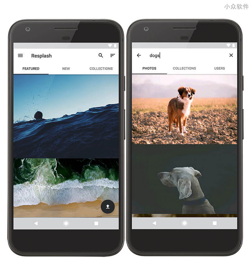 Resplash – 在手机上浏览 Unsplash 高清大图 [Android]